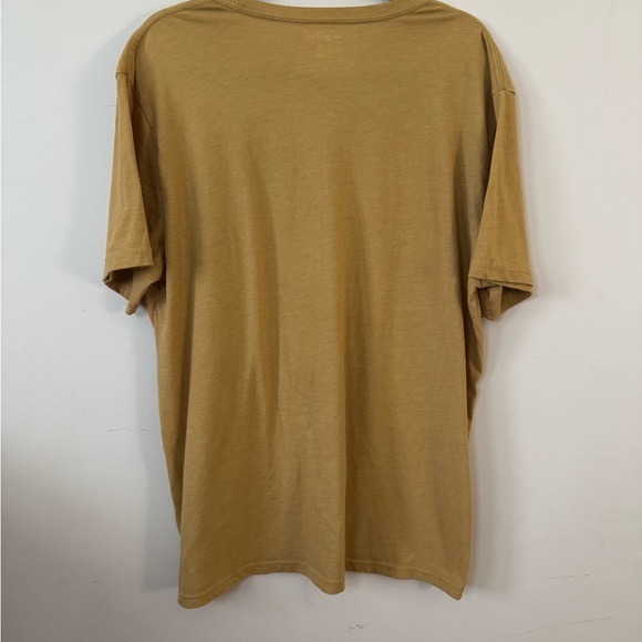 Wrangler Men’s Graphic Ride Or Die T-Shirt Size XL Mustard Yellow - Picture 2 of 3